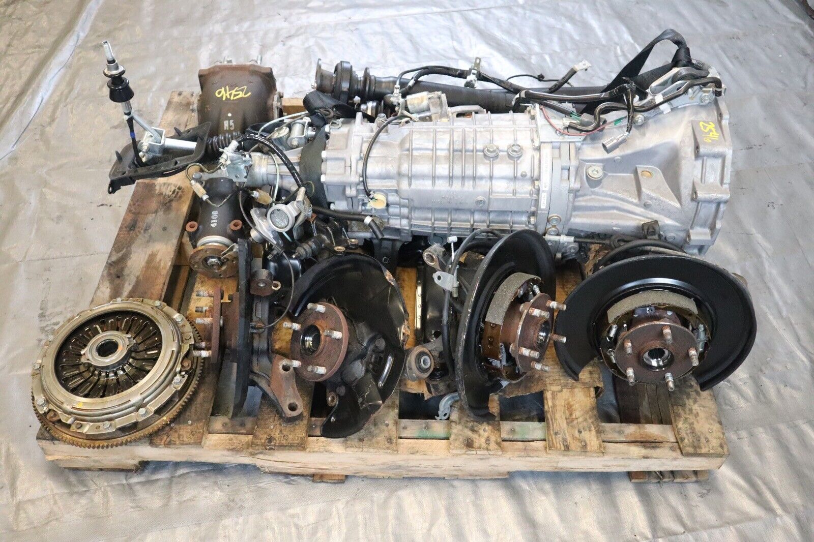 2017 SUBARU WRX STI LIMITED OEM 6SPD MANUAL TRANSMISSION SWAP 70,389 TY856UW9AA - Fresh Stock Dated February 2026