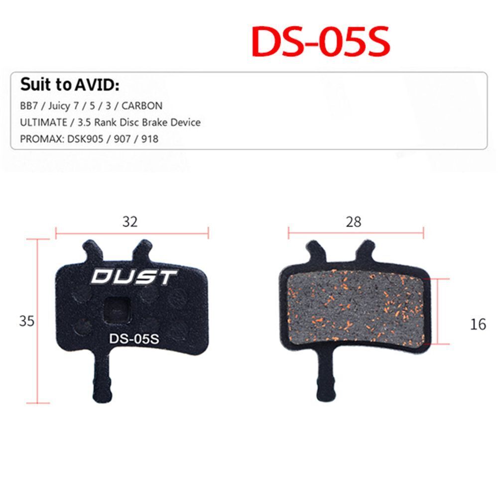 MTB Bicycle Hydraulic Disc Ceramics  Brake Pads For b01s  AVID HAYES Magura ZOOM - Fresh Stock Dated February 2026