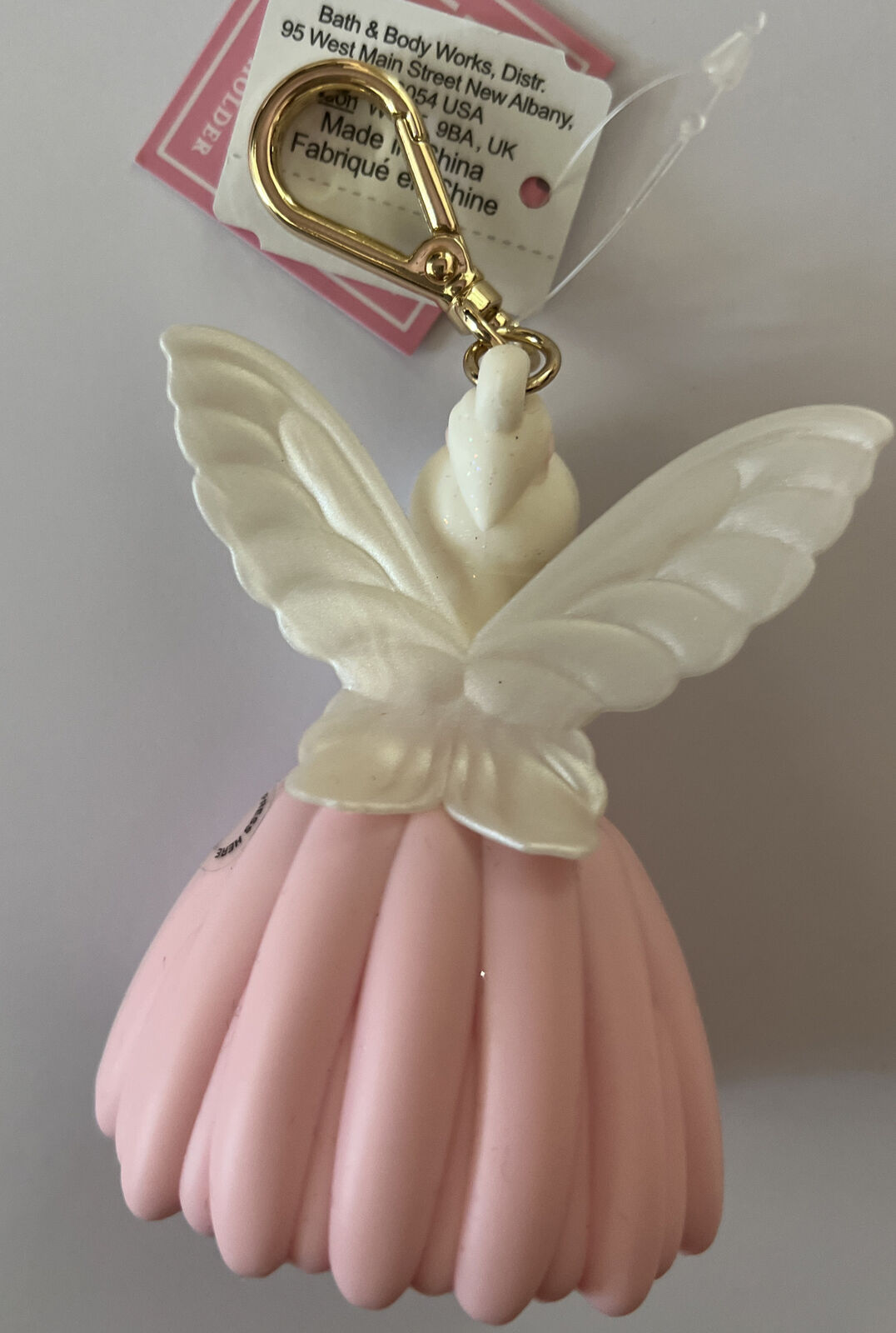 bath and body works pink fairy hand sanitizer holder - Fresh Stock Dated December 2025