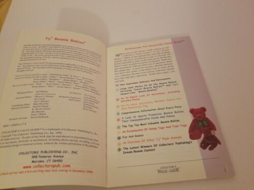 Winter 1999 Edition Collector's Value Guide Ty Beanie Babies - Fresh Stock Dated December 2025