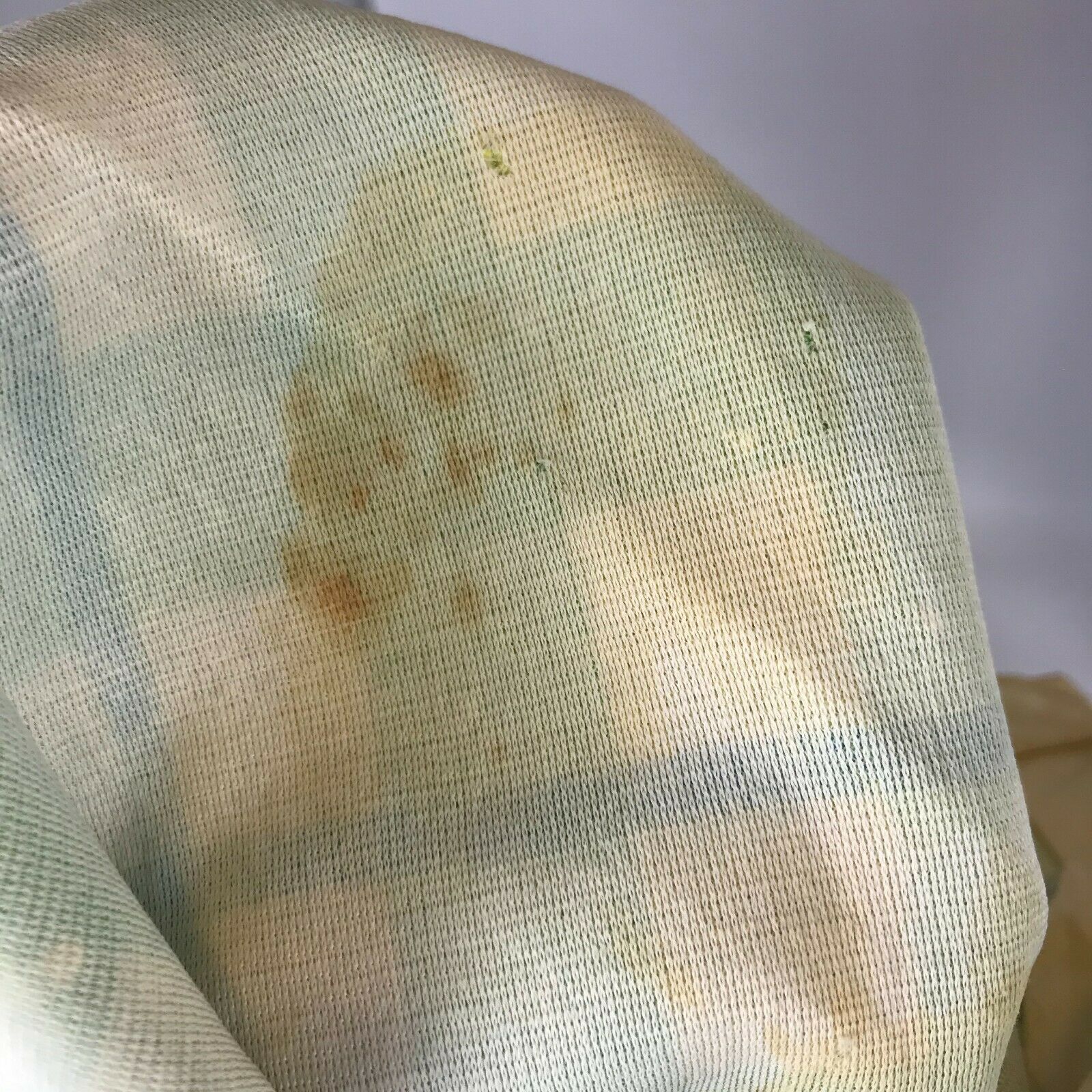 Vintage 60's 70's Plaid Pencil Mini Skirt 24 in Wool Blend Unlined Green Y4-22 - Fresh Stock Dated March 2026