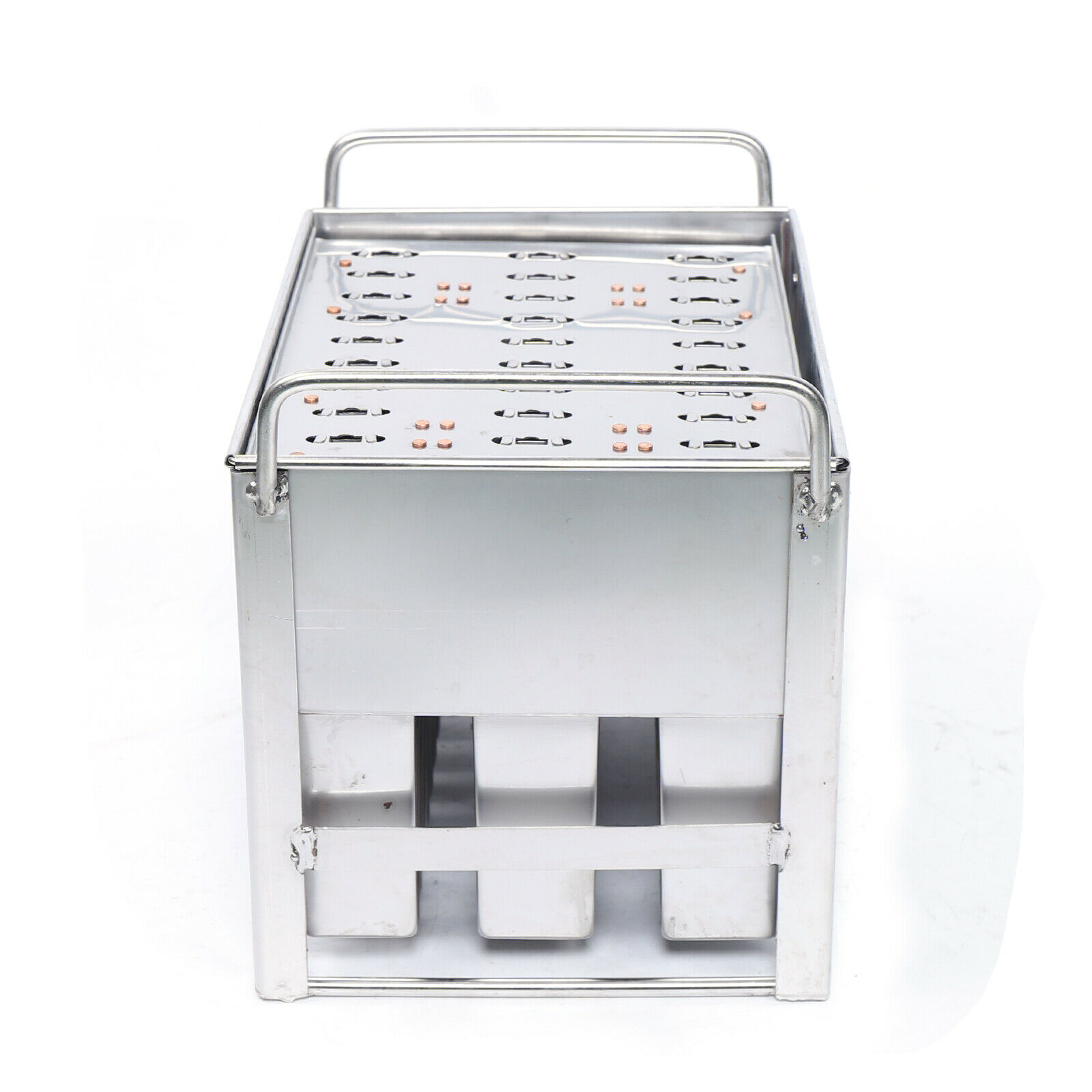 30pcs Stainless Steel Ice Cream Mold Reusable Candy Juice Popsicle Maker Mould - Fresh Stock Dated December 2025