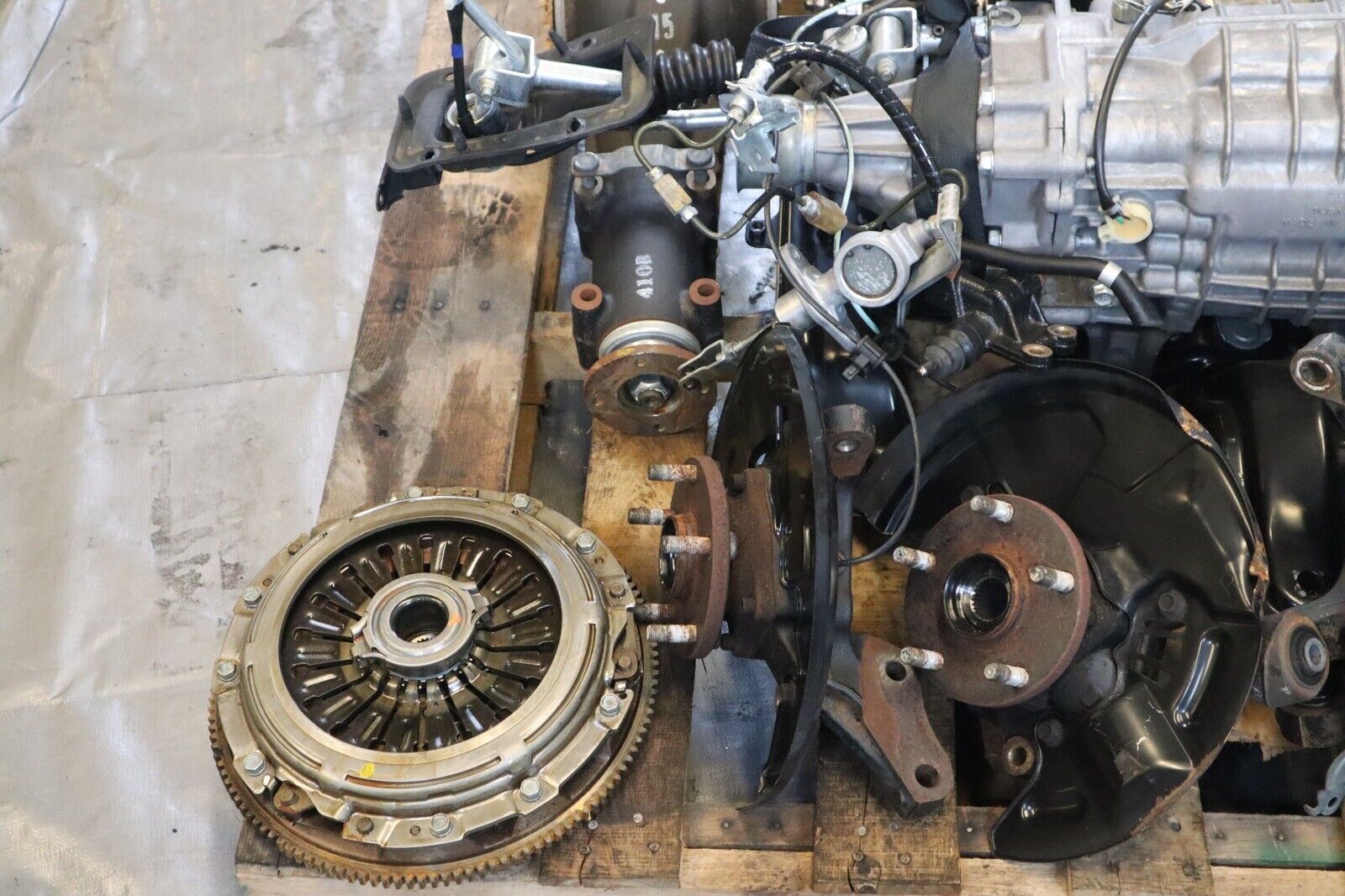 2017 SUBARU WRX STI LIMITED OEM 6SPD MANUAL TRANSMISSION SWAP 70,389 TY856UW9AA - Fresh Stock Dated February 2026