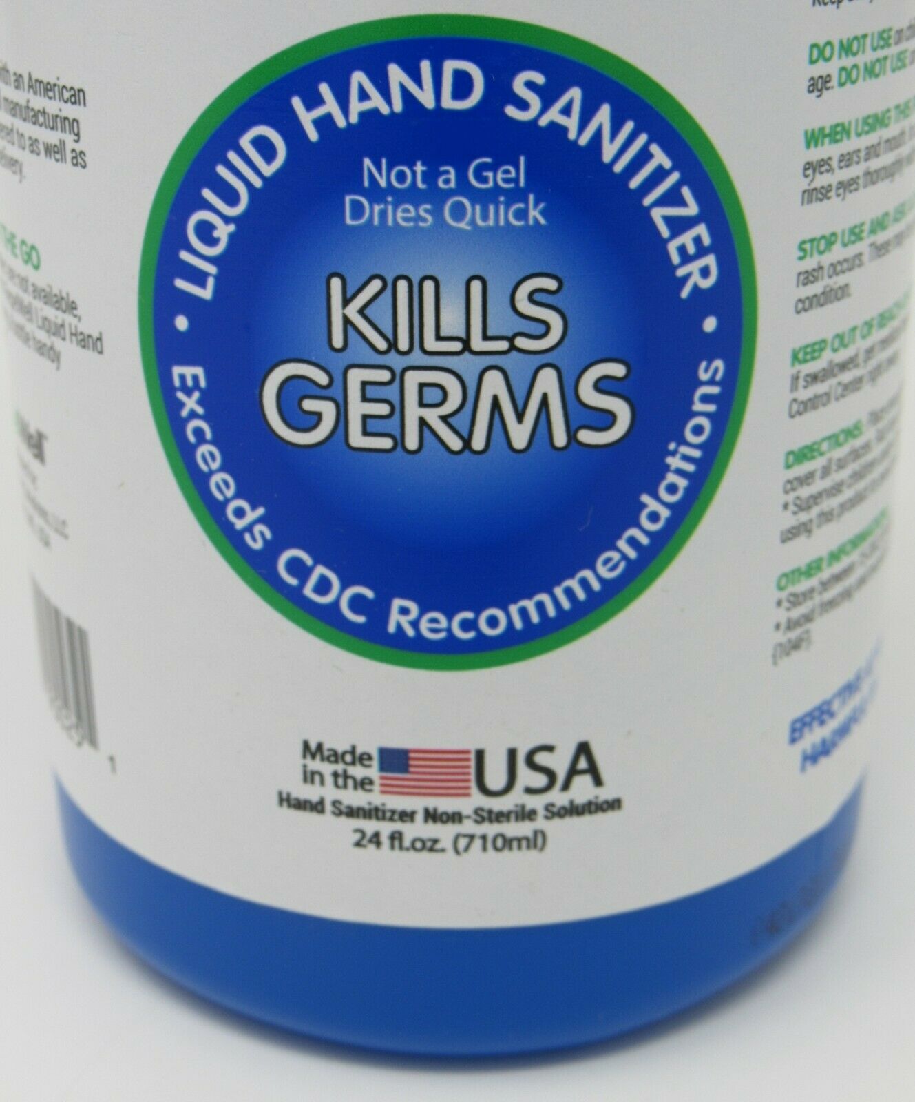 NEW CASE of 12 x 24 oz RepelWell Liquid Instant Sanitizer 80% for Hand + Surface - Fresh Stock Dated February 2026