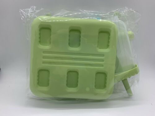 Plastic Popsicle Mold with Brush Ice Pop Maker 6 Pieces With Funnel NEW - Fresh Stock Dated December 2025