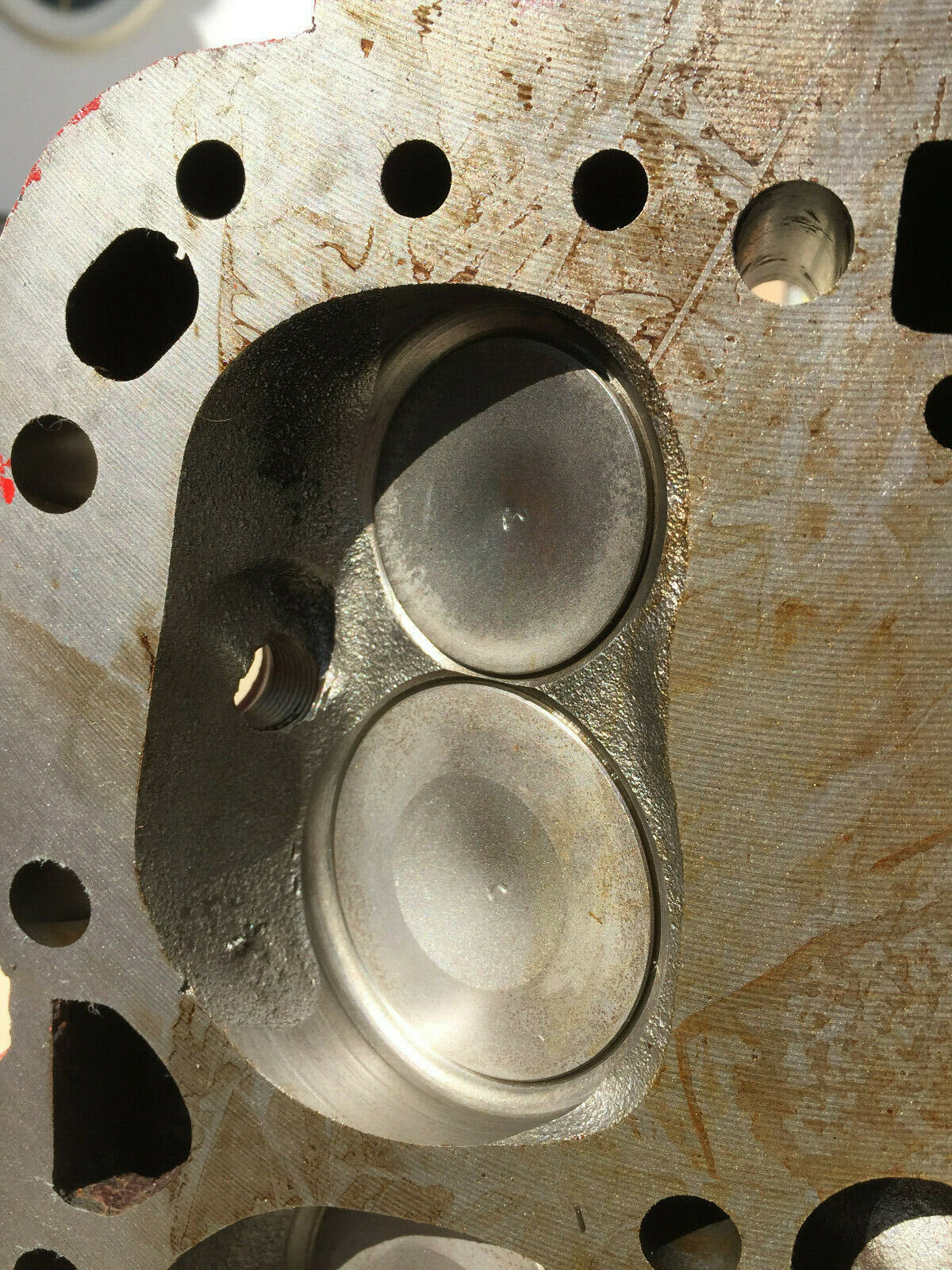 World Products Sportsman II Heads Cast Iron, Assembled, 72cc Chamber, 200cc Int. - Fresh Stock Dated February 2026