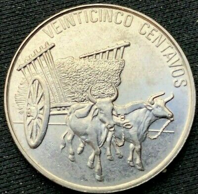 Dominican Republic 1991    25 Centavos BU   Nickel Clad Steel   Coin   #K402 - Fresh Stock Dated December 2025