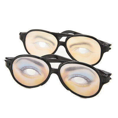 New HALLOWEEN PARTY Funny Glasses Fake Novelty Gag Prank Eye Ball Joke SP - Fresh Stock Dated February 2026