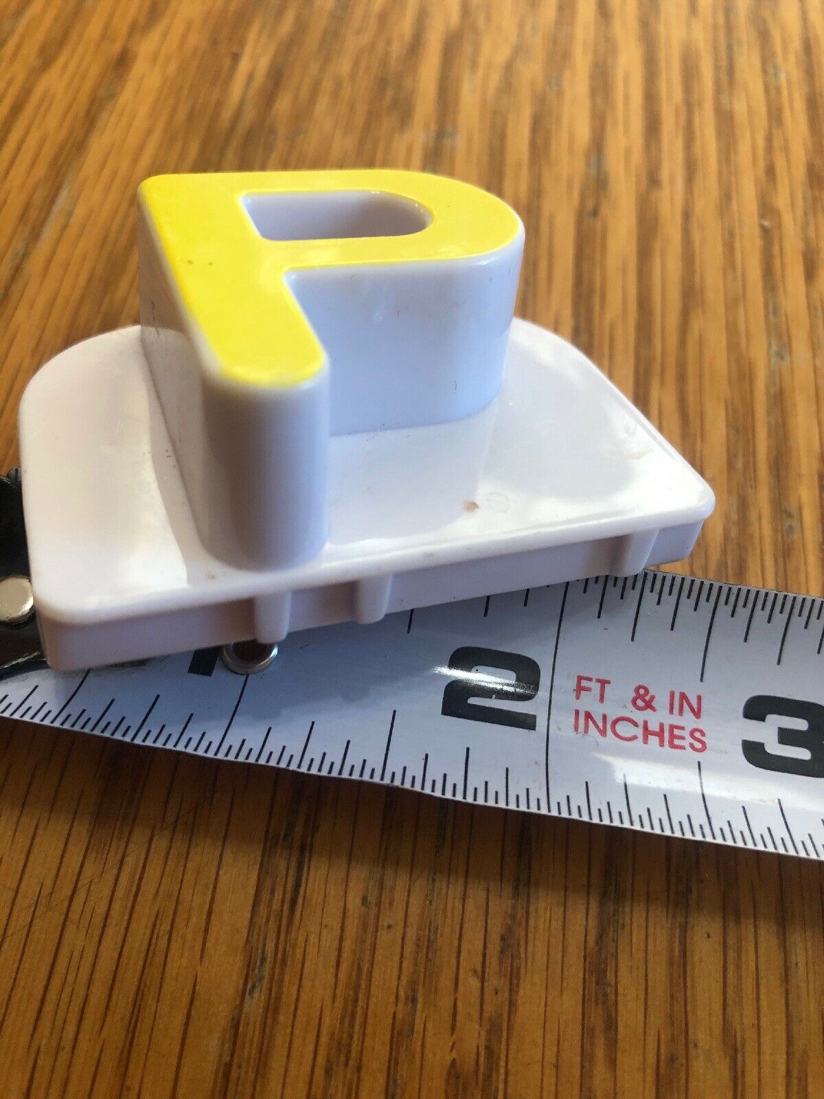 Leap Frog Fridge Phonics Larger  Single Letter Word Whammer Capital P Upper Case - Fresh Stock Dated February 2026