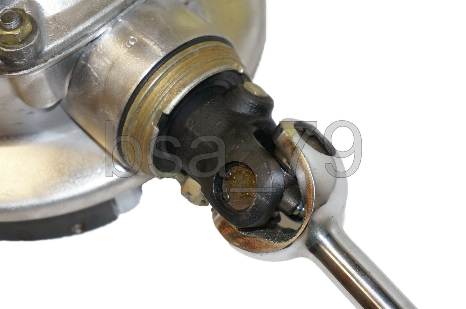 Final drive with gears, shaft, fork, brake shoes assembly URAL 650cc - Fresh Stock Dated February 2026