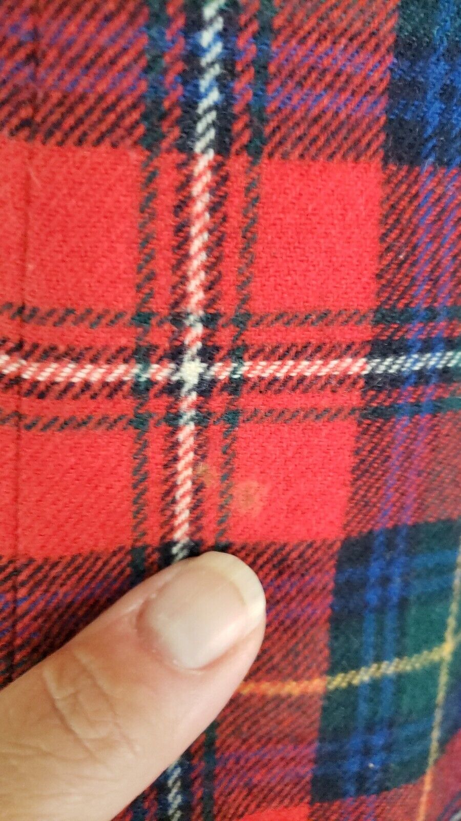 VTG 1980's Pendleton Authentic Boyd Tartan Plaid Women's Wool Skirt 8 Petite - Fresh Stock Dated March 2026