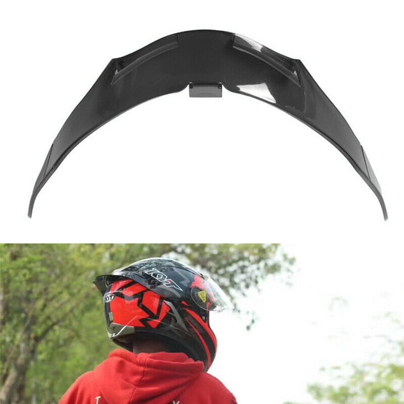 1pc Motorcycle Helmet Rear Tail Deflector Full Face Moto Racing Helmets Decorate - Fresh Stock Dated February 2026
