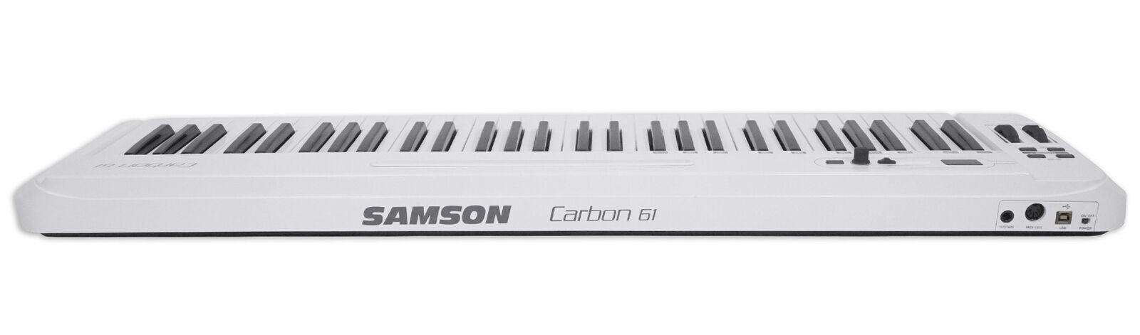 Samson Carbon 61 Key USB MIDI DJ Keyboard Controller+Komplete Elements Software - Fresh Stock Dated February 2026