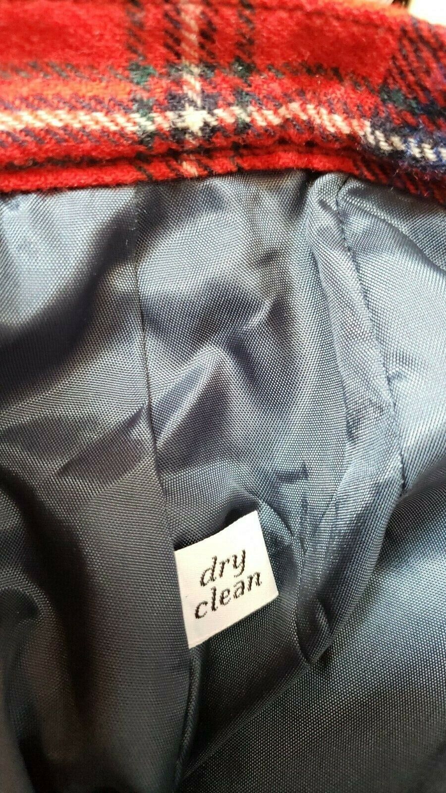 VTG 1980's Pendleton Authentic Boyd Tartan Plaid Women's Wool Skirt 8 Petite - Fresh Stock Dated March 2026