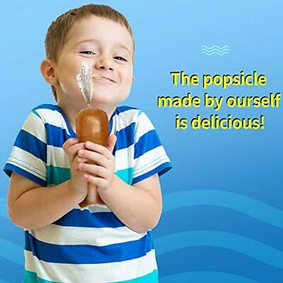 240 Pieces Ice Popsicle Bags Disposable Ice Pop Mold Bags Plastic 2 x 12 Inch - Fresh Stock Dated December 2025