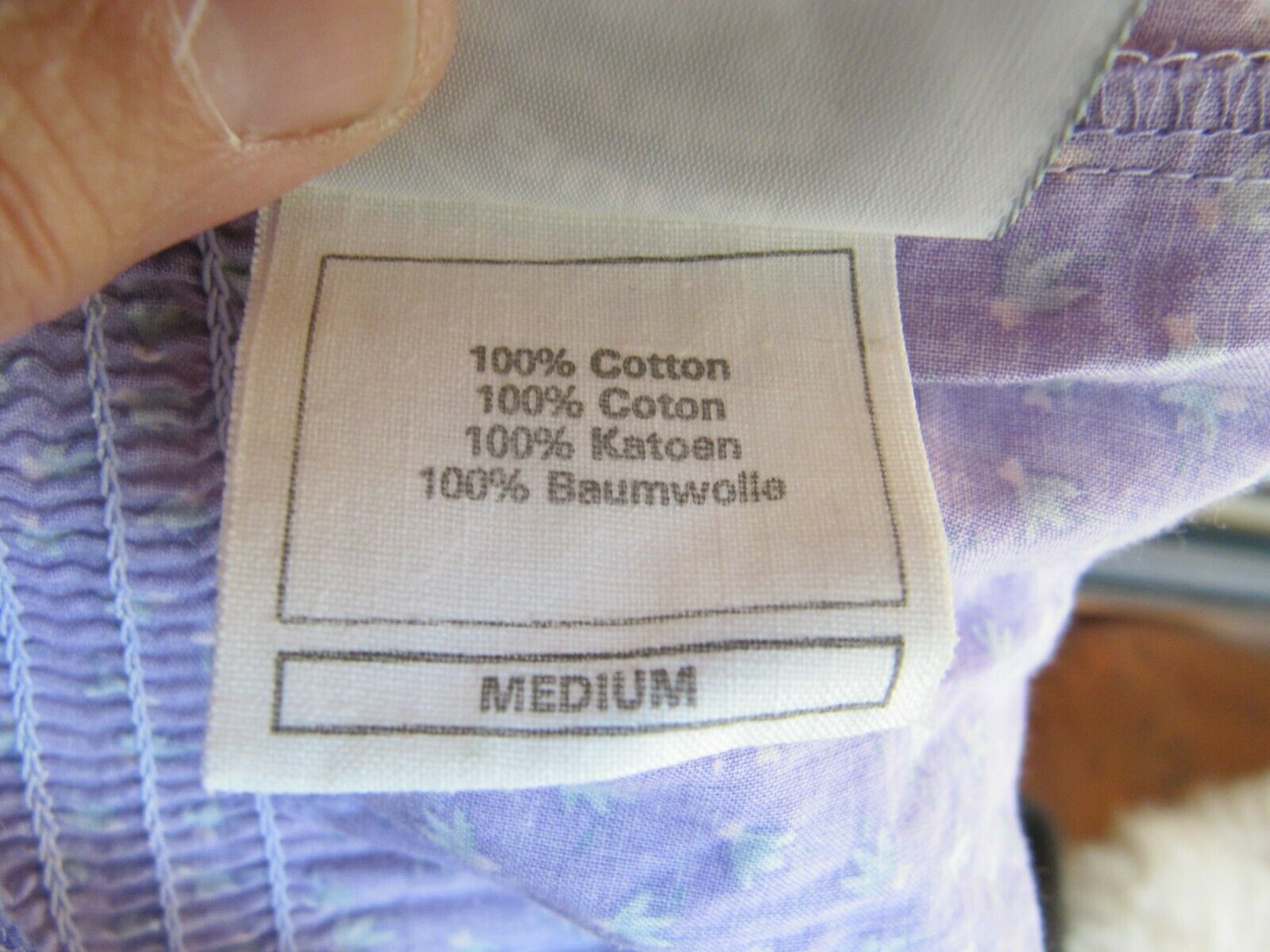 Vtg LAURA ASHLEY '80s Purple Cottage Prairie Skirt Maxi Tiered Floral sz M/L - Fresh Stock Dated February 2026