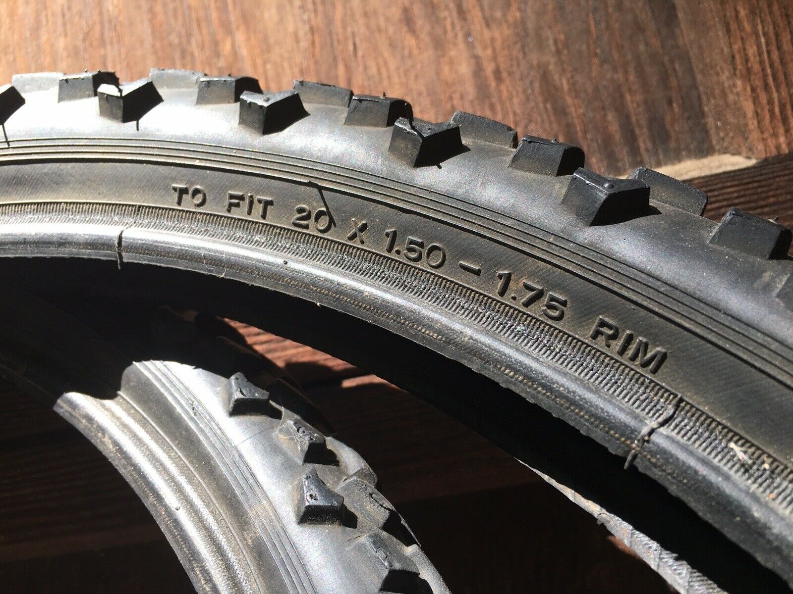 GT Megabite Tires 20 x 1.75 And 20 x 2.0 Used BMX Racing - Fresh Stock Dated December 2025