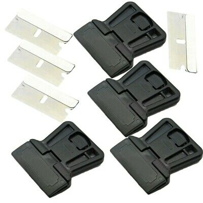 Tool Scraper 4pcs Mini Single Edged Painting Holder Handle Glue Remover - Fresh Stock Dated February 2026