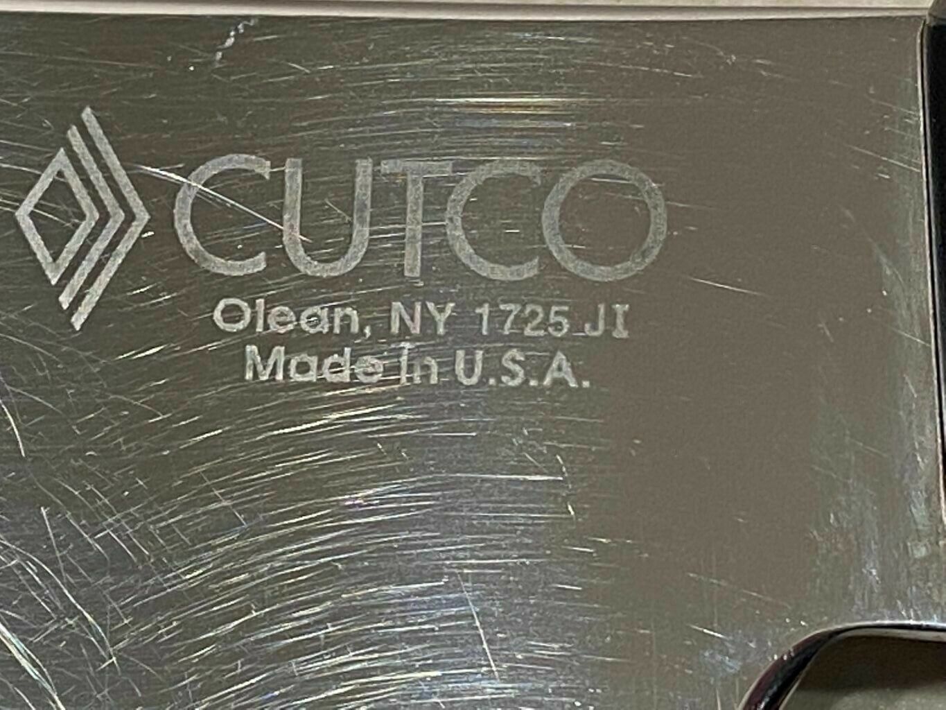 CUTCO 1725 JI CHEF'S KNIFE, Classic Brown Swirl Handle,  9 1/4 inch Blade - Fresh Stock Dated December 2025