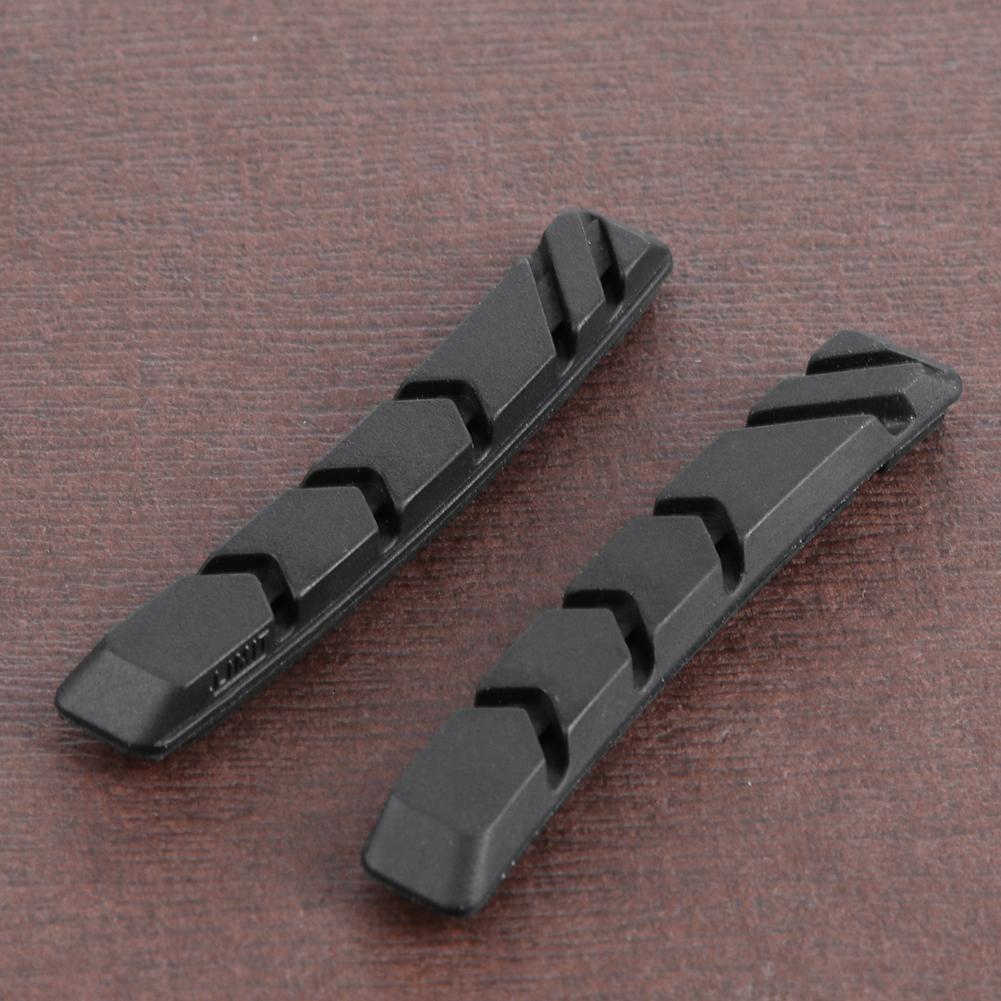 1 Pair Rubber Bicycle Brake Pads Mountain Bike MTB V-Brake Holder Shoes - Fresh Stock Dated February 2026