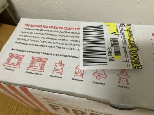 Kentucky Fried Chicken Scented Firelog ~ Enviro-Log Burns Cleaner than Firewood - Fresh Stock Dated December 2025