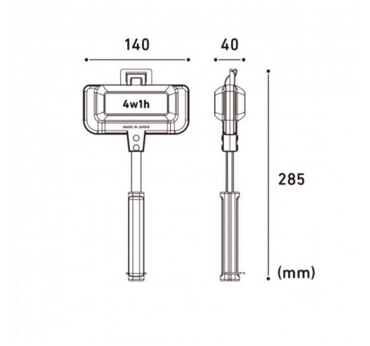 4W1H Hot Sand Solo Sandwich Maker Tsubame Sanjo kitchenware New Japan - Fresh Stock Dated February 2026