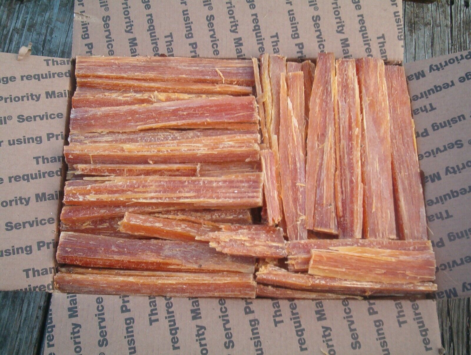 FAT LIGHTER KINDLING FIRE STARTERS FATWOOD RICH FIRE TINDER WOOD 7 lb.+ Mail Wt. - Fresh Stock Dated December 2025