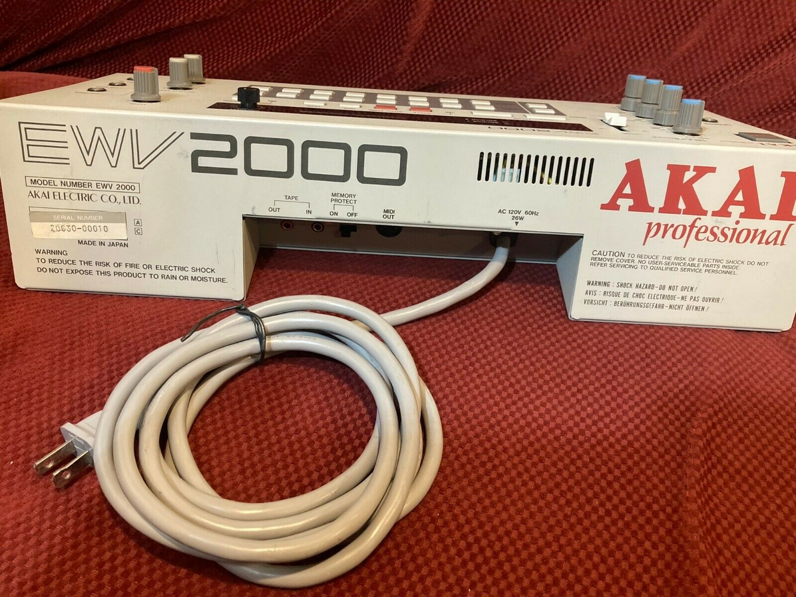 Akai EVI 1000 + Cable + EWV 2000 + additional EWV 2000 - Fresh Stock Dated February 2026
