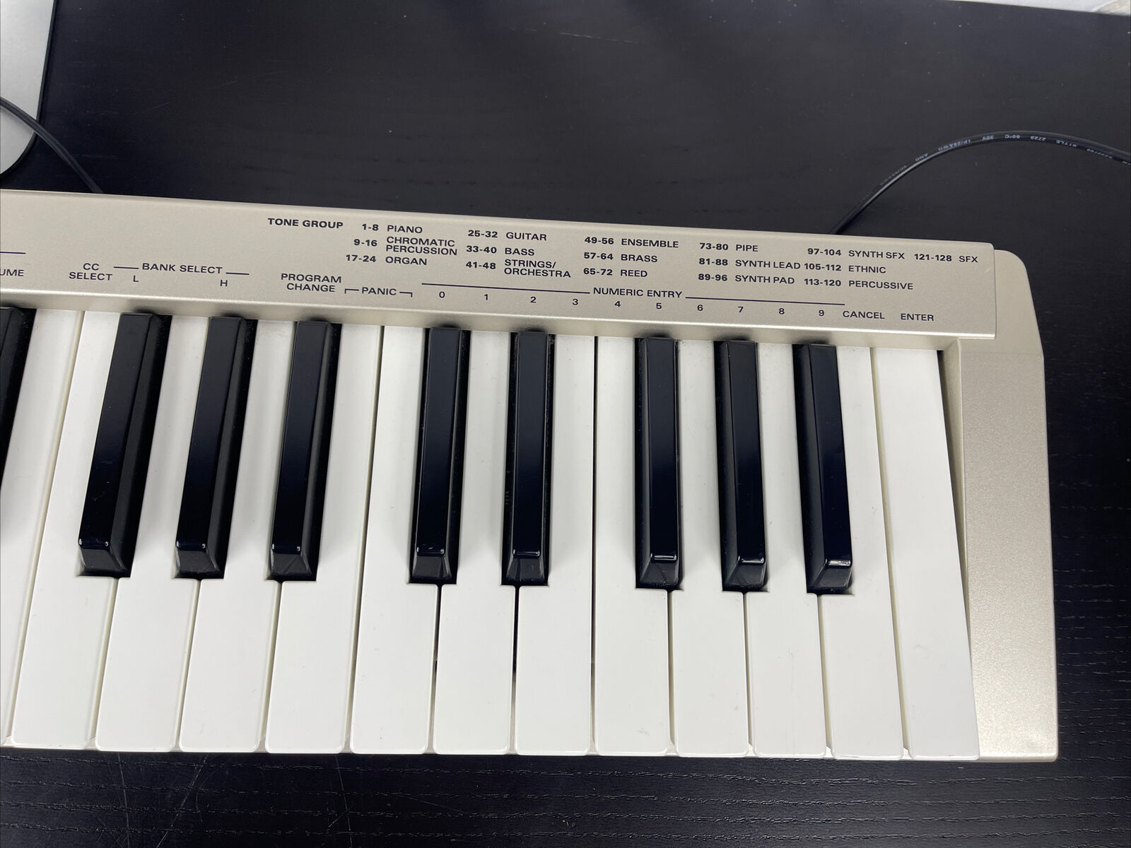 Roland ED PC-300 49-Key MIDI Keyboard Controller With USB Computer Cable Tested - Fresh Stock Dated February 2026