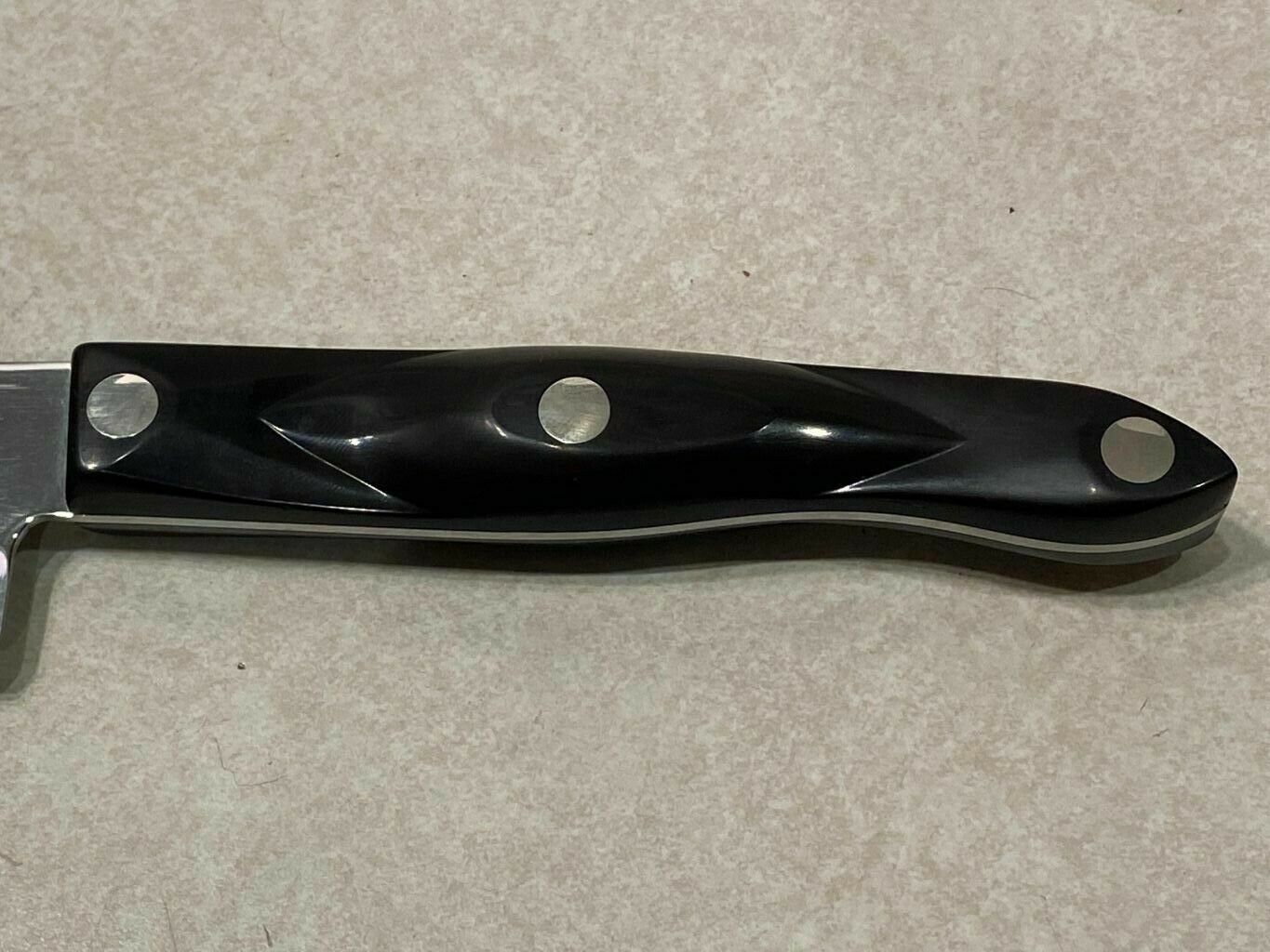 CUTCO 1725 JI CHEF'S KNIFE, Classic Brown Swirl Handle,  9 1/4 inch Blade - Fresh Stock Dated December 2025