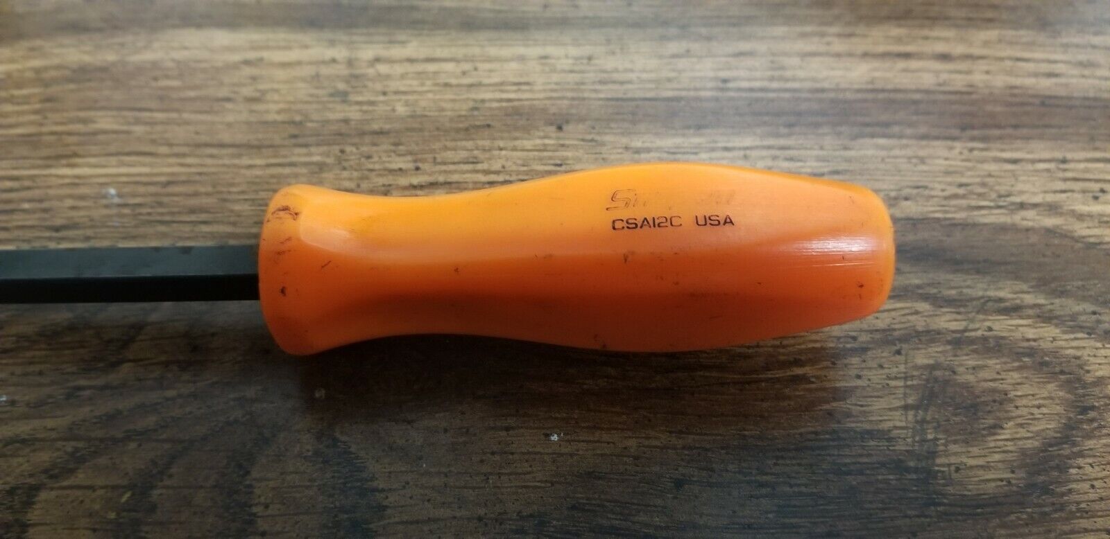 Snap On Rigid Carbon Scraper Orange Handle CSA12C - Fresh Stock Dated February 2026