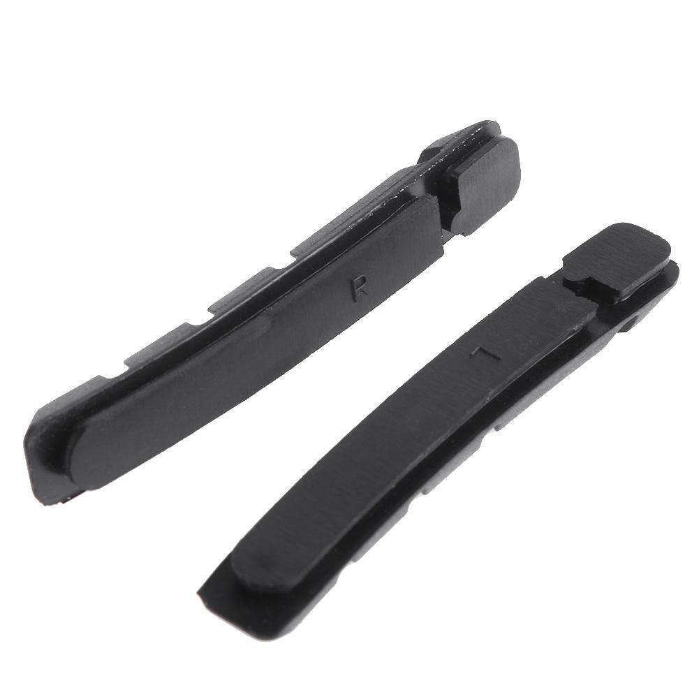 1 Pair Rubber Bicycle Brake Pads Mountain Bike MTB V-Brake Holder Shoes - Fresh Stock Dated February 2026