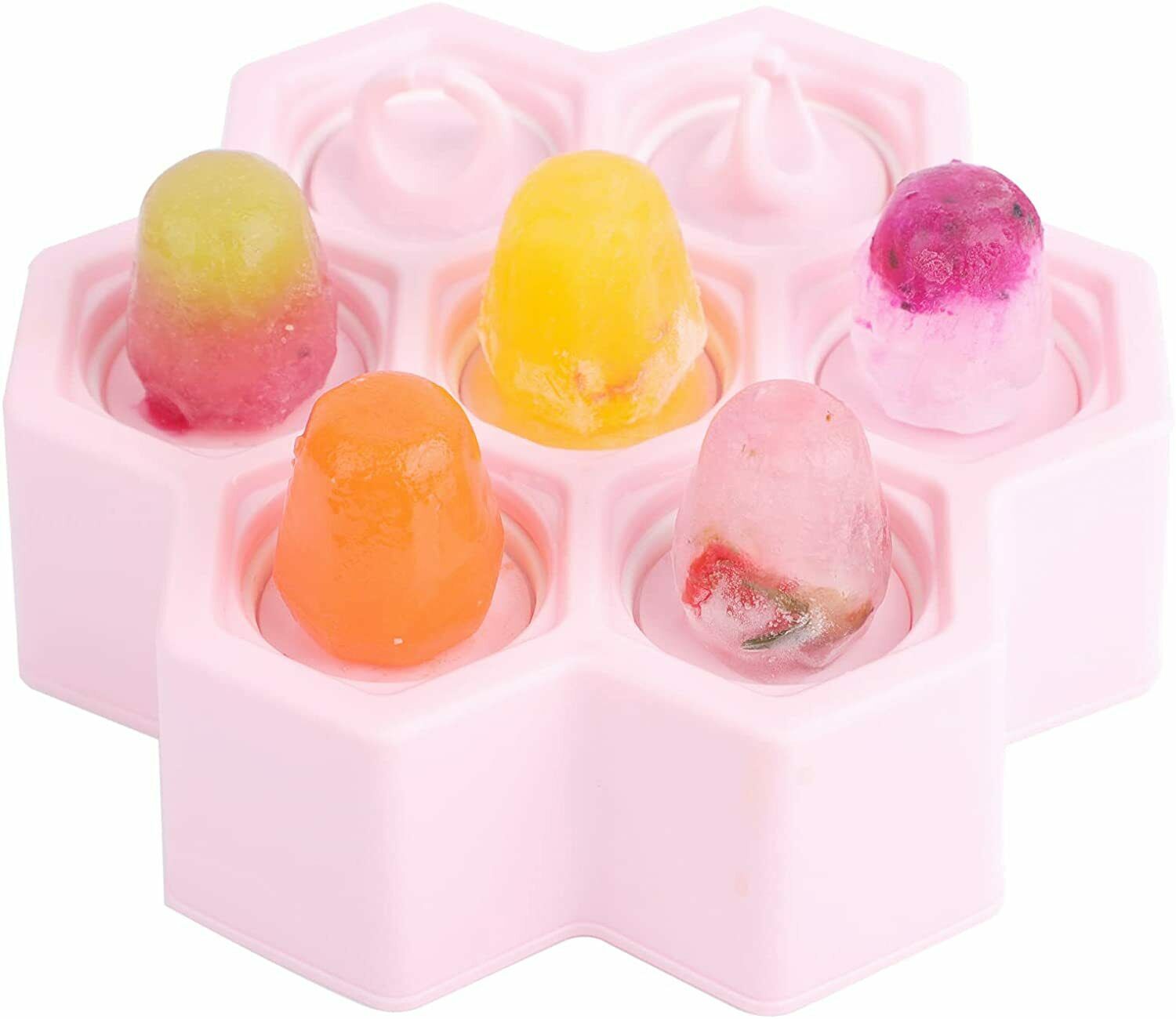 Popsicle Molds For Kids Silicone Mini Popsicle Maker Bpa Free Ice Pop Molds Easy - Fresh Stock Dated February 2026