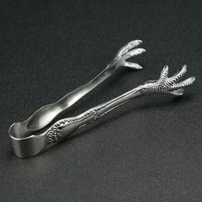 MASSJOY Bar Ice Hockey Special Eagle Claw Shape Ice Tongs Serving Tongs. - Fresh Stock Dated February 2026