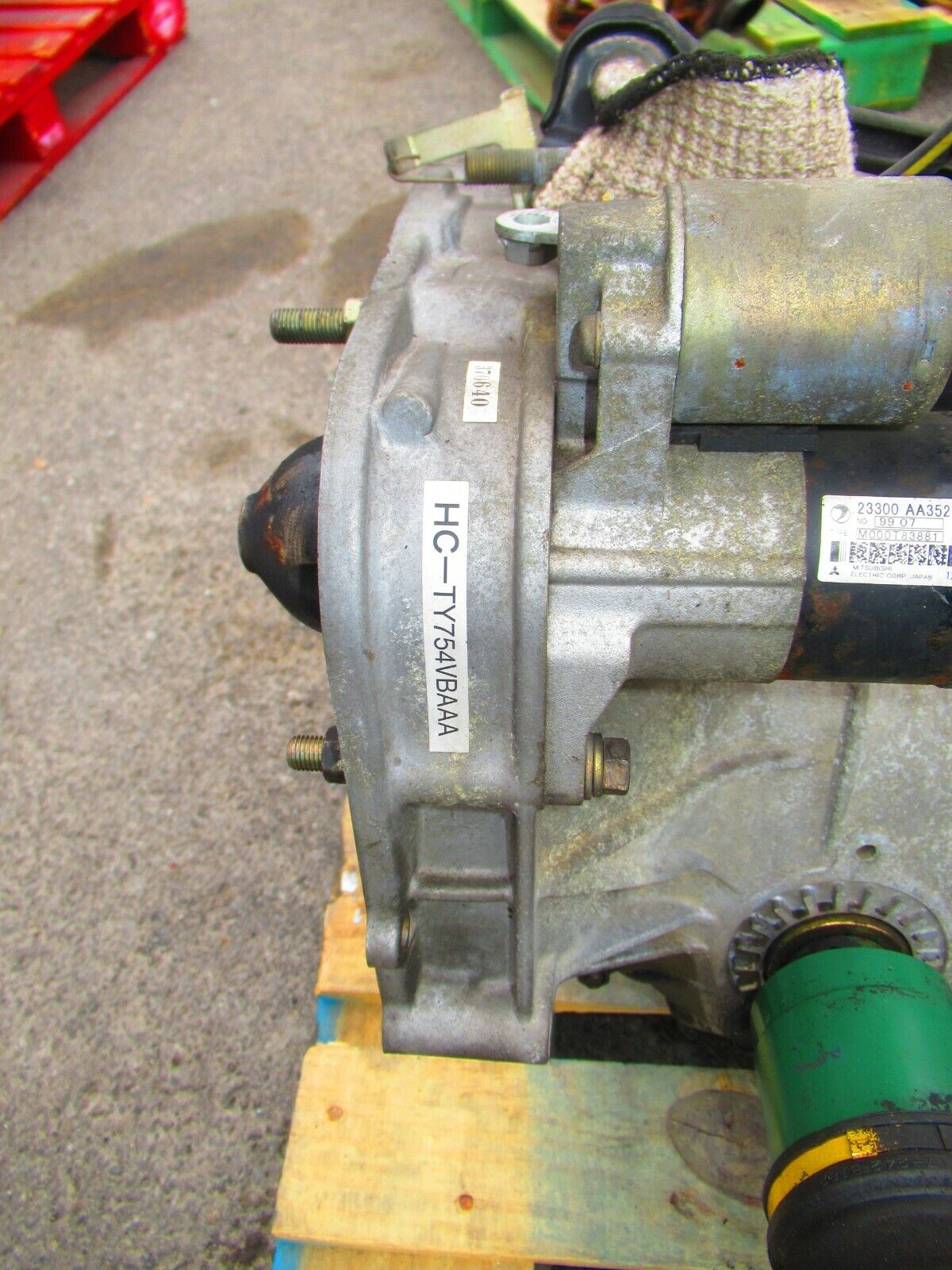 JDM SUBARU WRX STI GC8 5 SPEED TRANSMISSION TY754VBAAA GEARBOX GC8 STI - Fresh Stock Dated February 2026