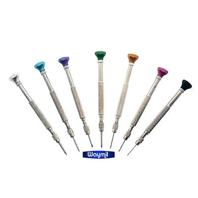 7 Pc Jewelers Watchmakers Screwdriver Set Ultra Precision New Watch Jewelry Tool - Fresh Stock Dated December 2025