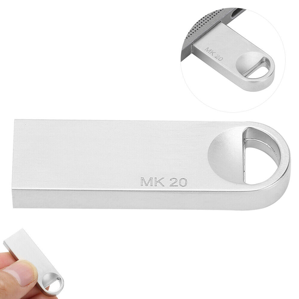 (Silver Pisa Leaning Tower Type)Memory Stick Aluminum Alloy Mini Plug And Play - Fresh Stock Dated February 2026