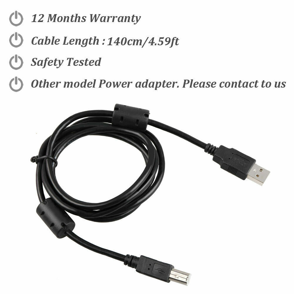 USB 2.0 Cable Cord for M-Audio Keystation 49, 61, 88 MK3 USB-MIDI Controller - Fresh Stock Dated February 2026