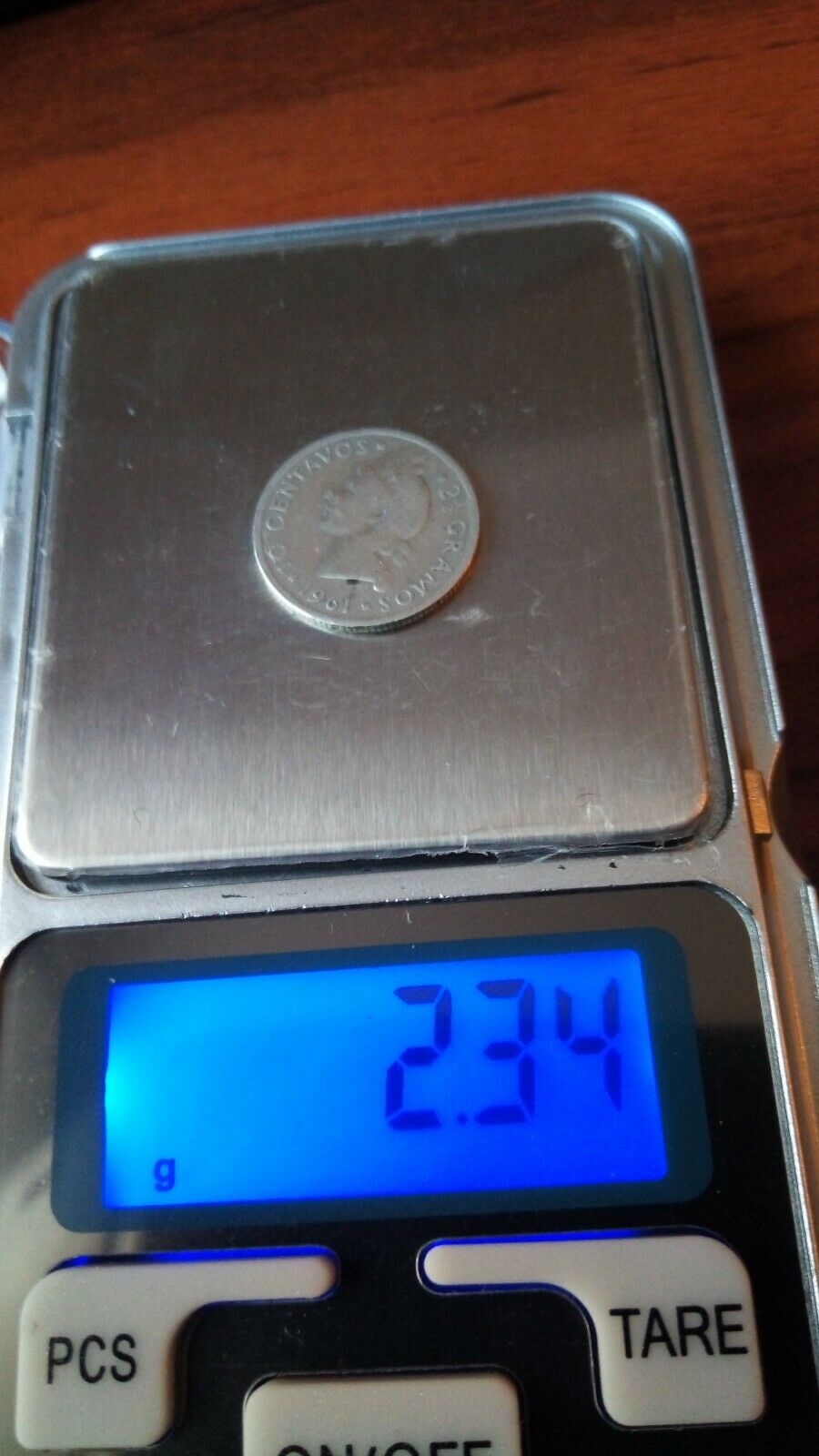 Republic of DOMINICANA 1961 year 10 CENTAVOS LIBERTAD silver - Fresh Stock Dated February 2026