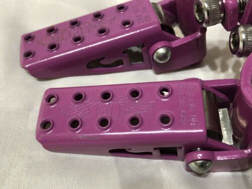 GT 2ND GEN FORK STANDERS LAVENDER PURPLE SECOND GENERATION PEGS OLD SCHOOL BMX - Fresh Stock Dated December 2025
