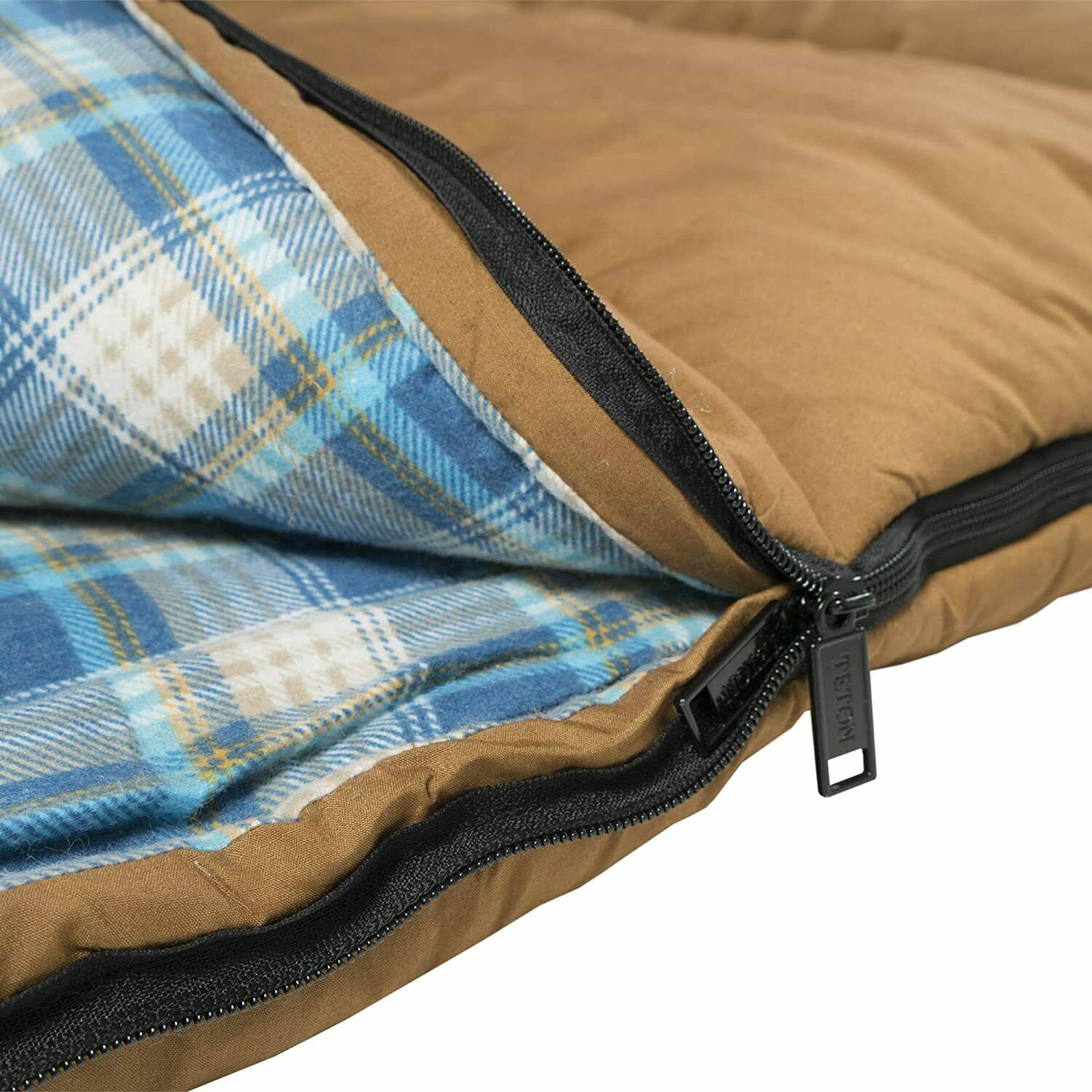 TETON Sports Evergreen Canvas Sleeping Bag; Warm and Comfortable Sleeping Bag - Fresh Stock Dated December 2025