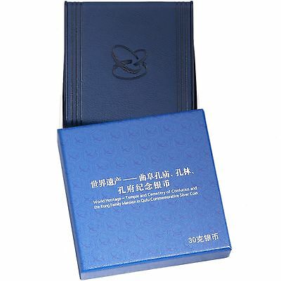 China 2017 30g Silver Coin - World Heritage - Temple and Cemetery of Confucius - Fresh Stock Dated December 2025