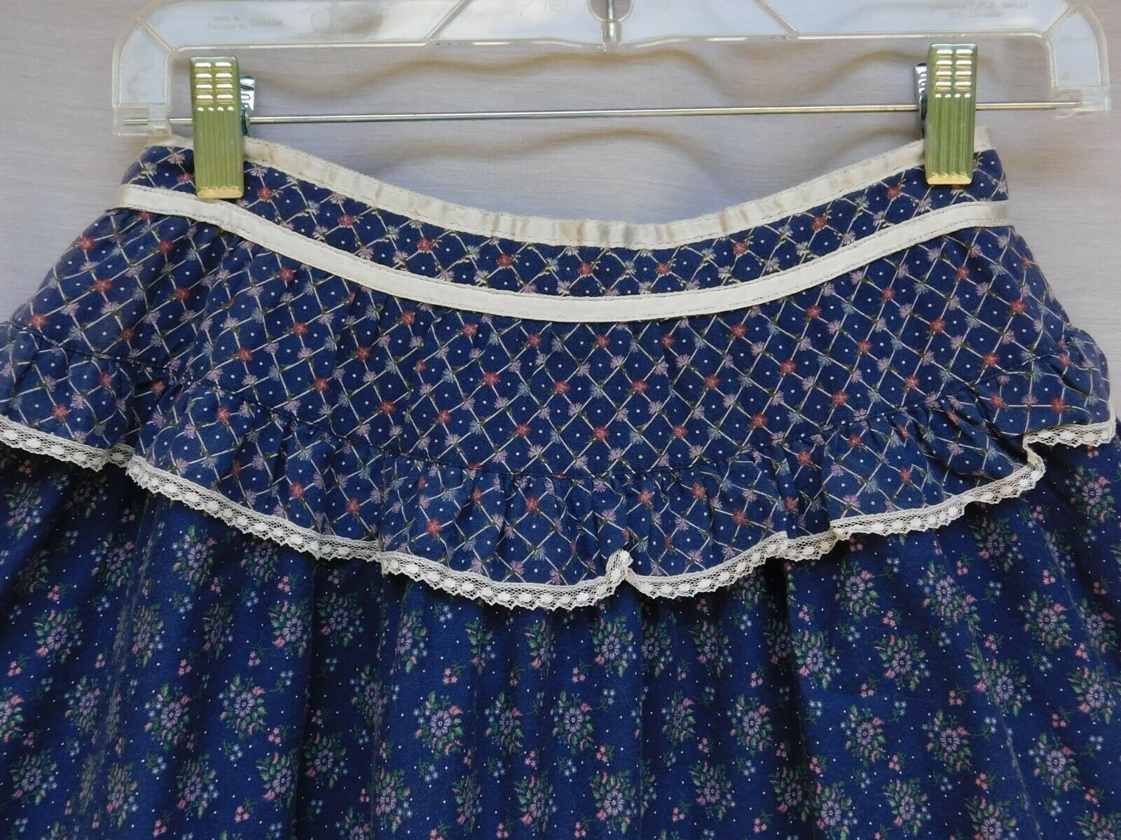 Jessica's Gunnies Gunne Sax Skirt Size 9 Waist 25.5 Restyle Upcycle Faded Side - Fresh Stock Dated December 2025