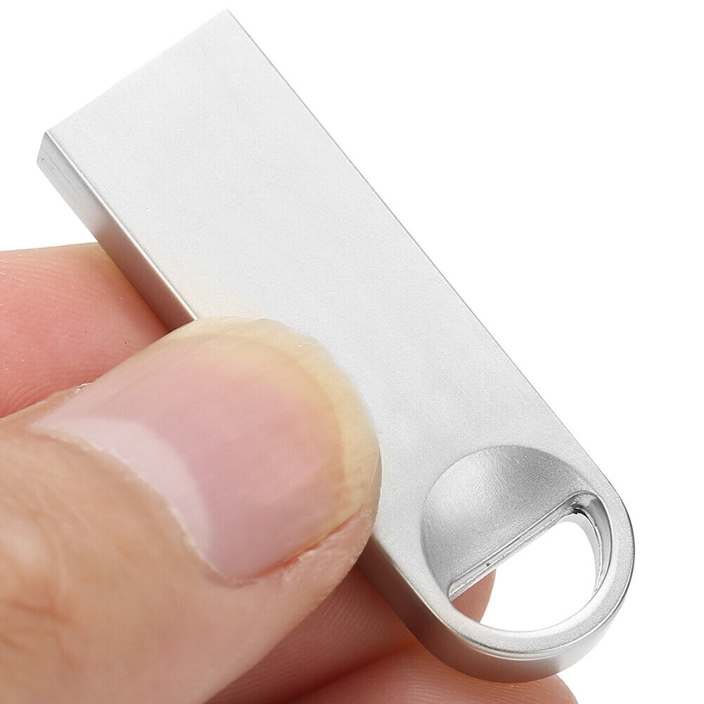 (Silver Pisa Leaning Tower Type)Memory Stick Aluminum Alloy Mini Plug And Play - Fresh Stock Dated February 2026