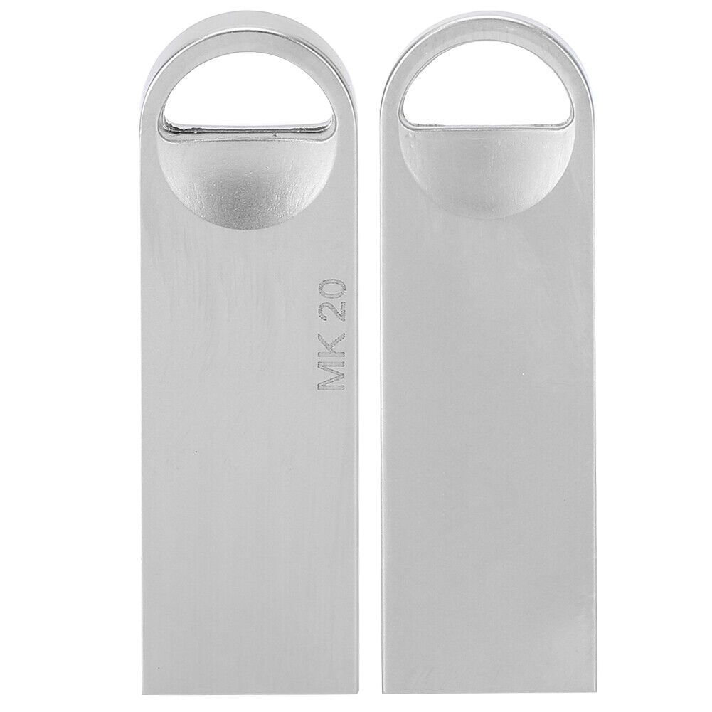 (Silver Pisa Leaning Tower Type)Memory Stick Aluminum Alloy Mini Plug And Play - Fresh Stock Dated February 2026