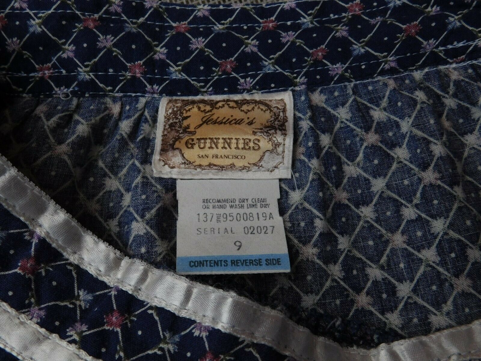 Jessica's Gunnies Gunne Sax Skirt Size 9 Waist 25.5 Restyle Upcycle Faded Side - Fresh Stock Dated December 2025