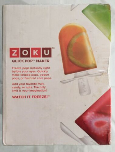 Zoku Quick Pop Maker makes up To 9 Pops NEW Sealed - Fresh Stock Dated December 2025