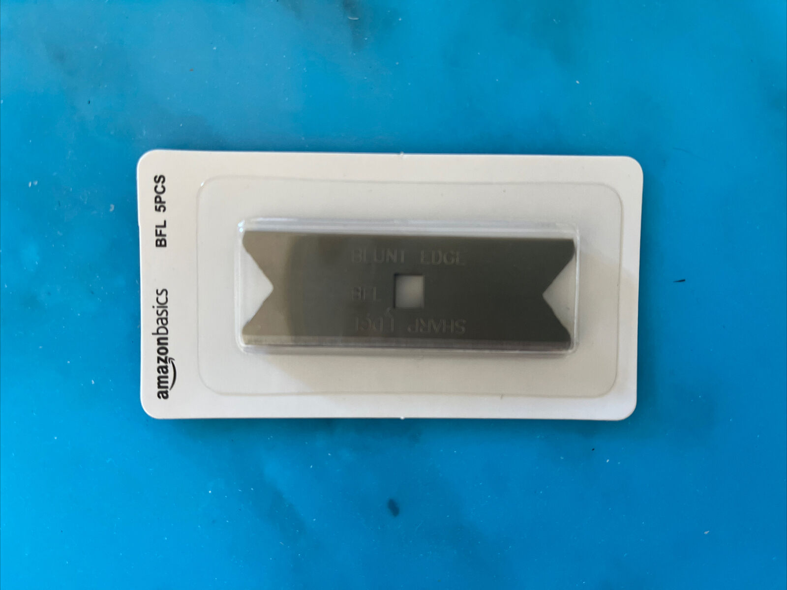 Amazon Basics Butterfly Blades for Utility Glas Scraper 5-Pk - Fresh Stock Dated February 2026