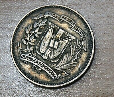 1972 Dominican Republic 25 Centavos - Fresh Stock Dated December 2025