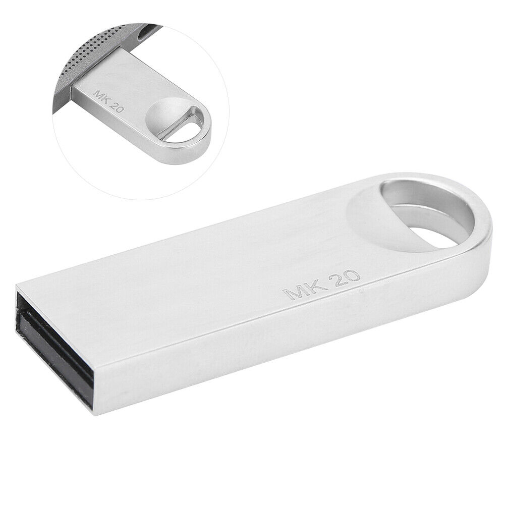(Silver Pisa Leaning Tower Type)Memory Stick Aluminum Alloy Mini Plug And Play - Fresh Stock Dated February 2026